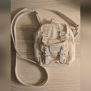 Cream Mini Crossbody Bag
